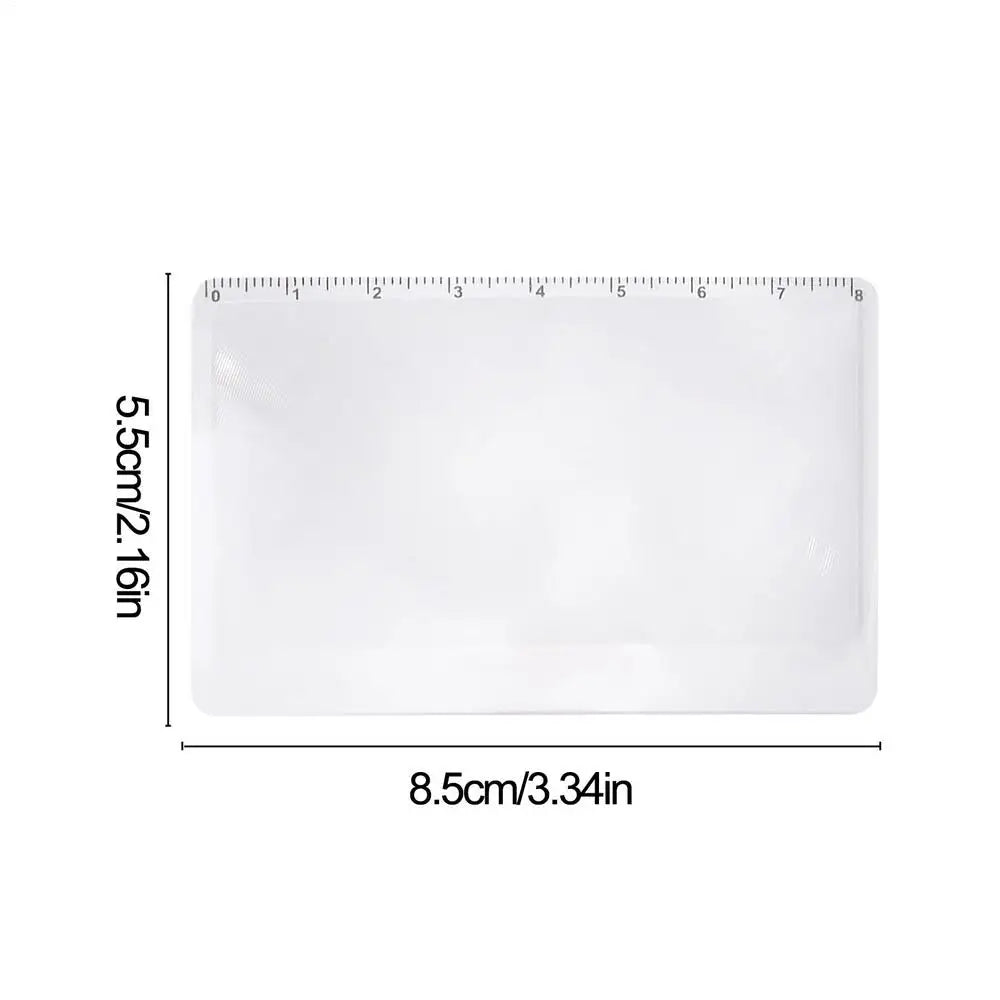 Credit Card Sized Magnifier