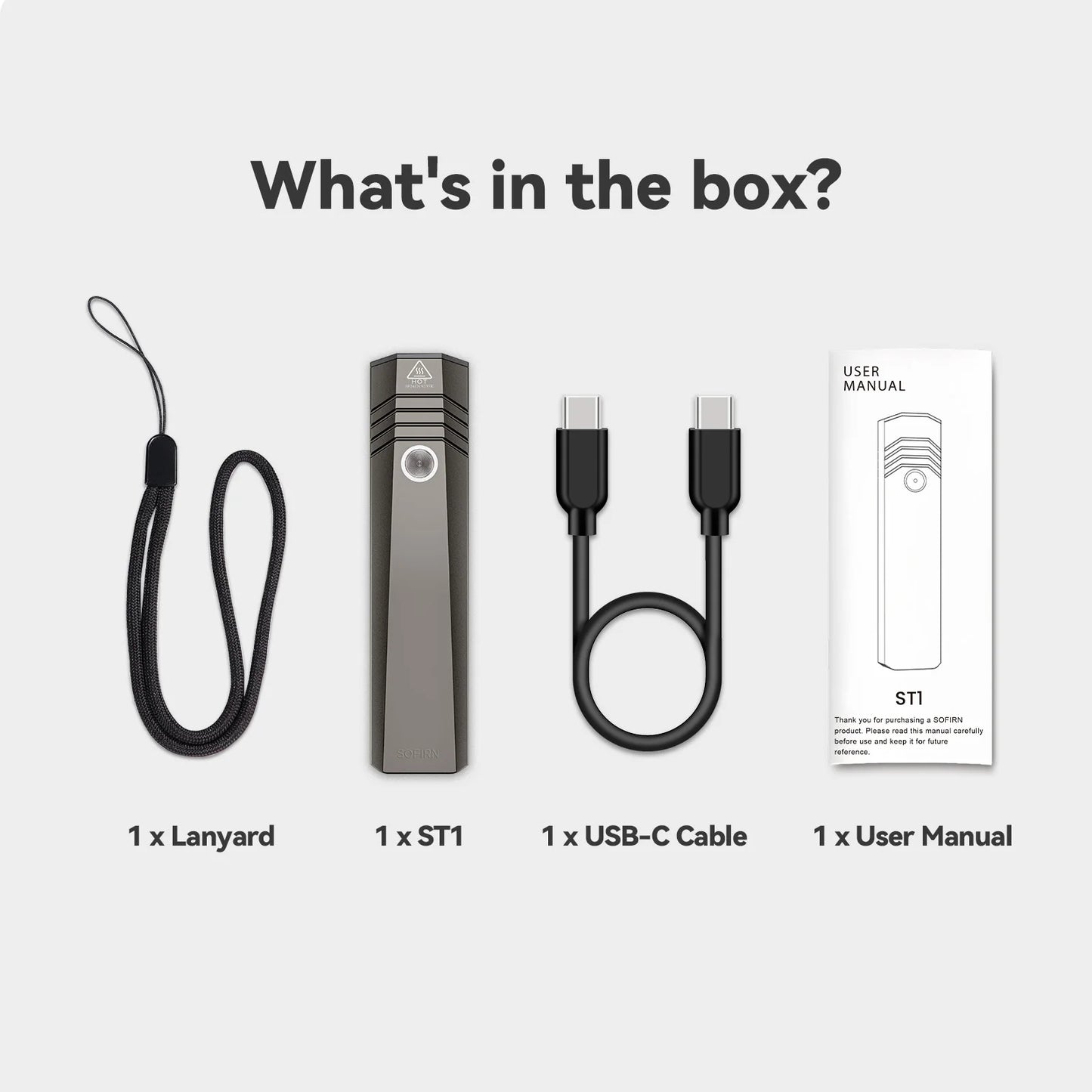 Sofirn ST1 Pocket Flashlight