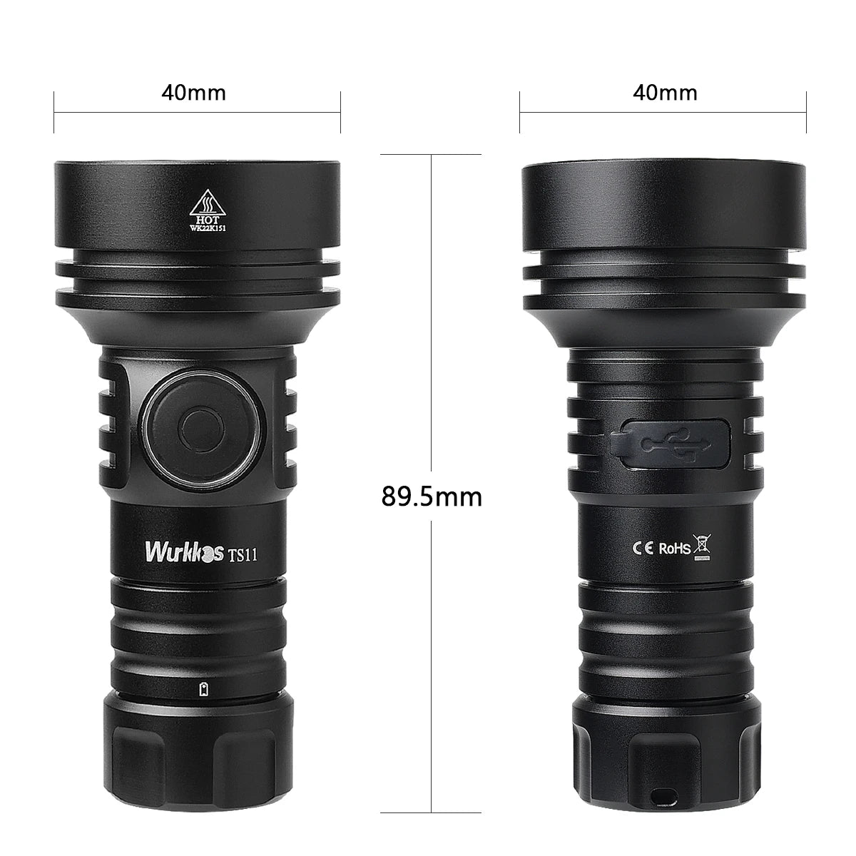 Wurkkos TS11 Mini Flashlight