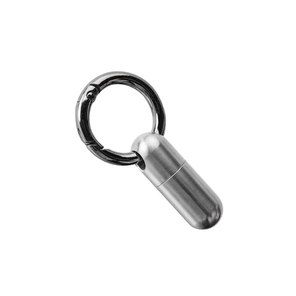 Titanium Pill Keychain