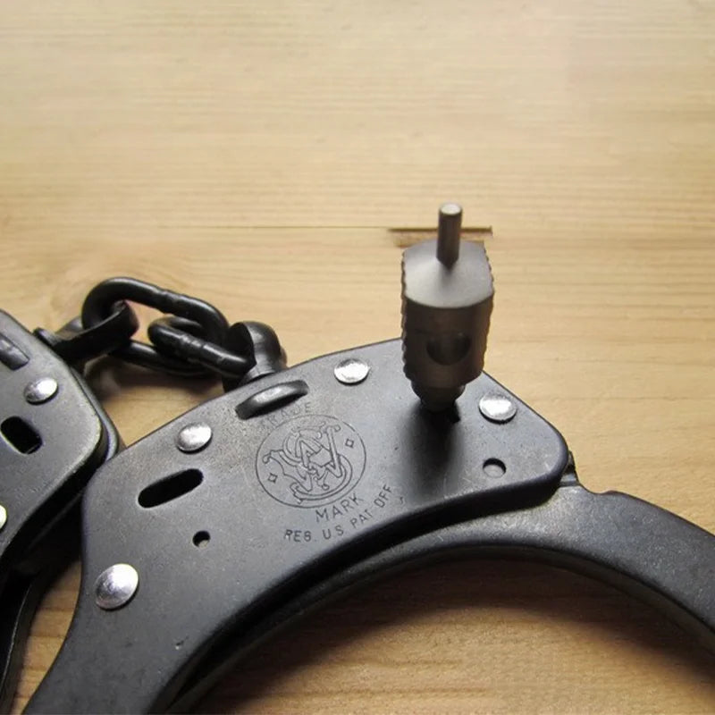 Compact Titanium Handcuff Insurance