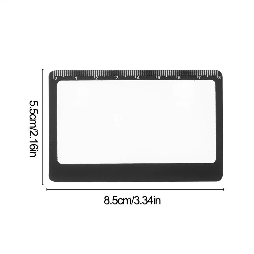 Credit Card Sized Magnifier