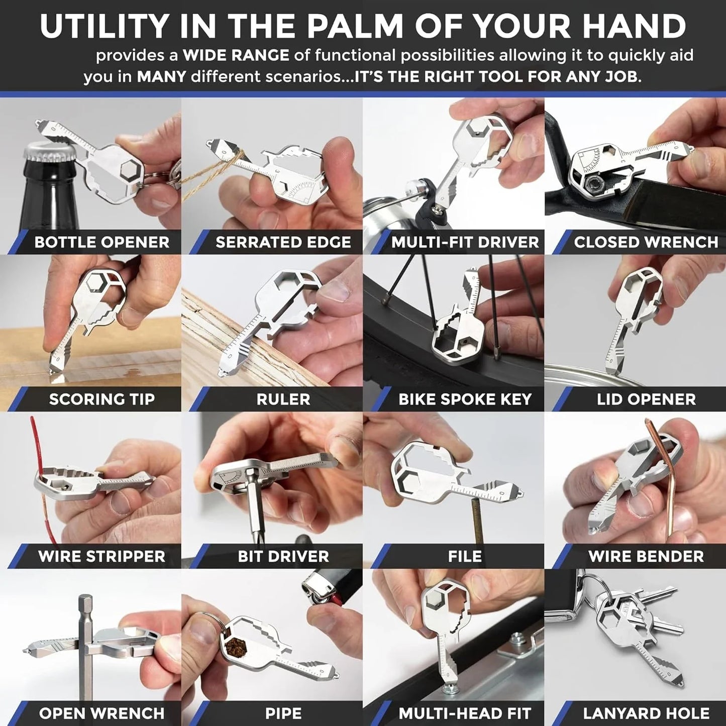 TSA-Safe Utility Key
