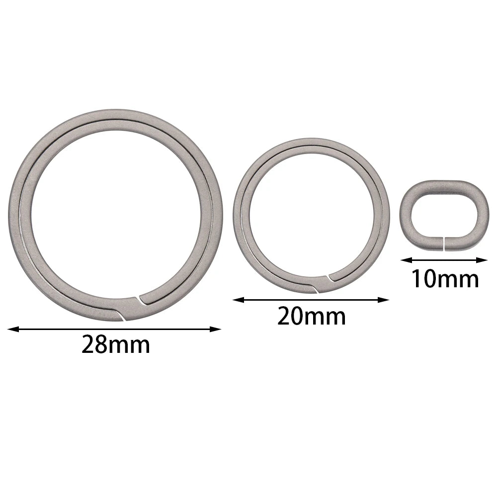 Titanium Keyring