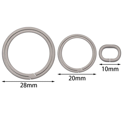 Titanium Keyring