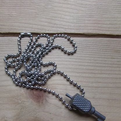 Compact Titanium Handcuff Insurance