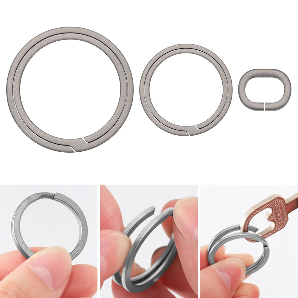 Titanium Keyring