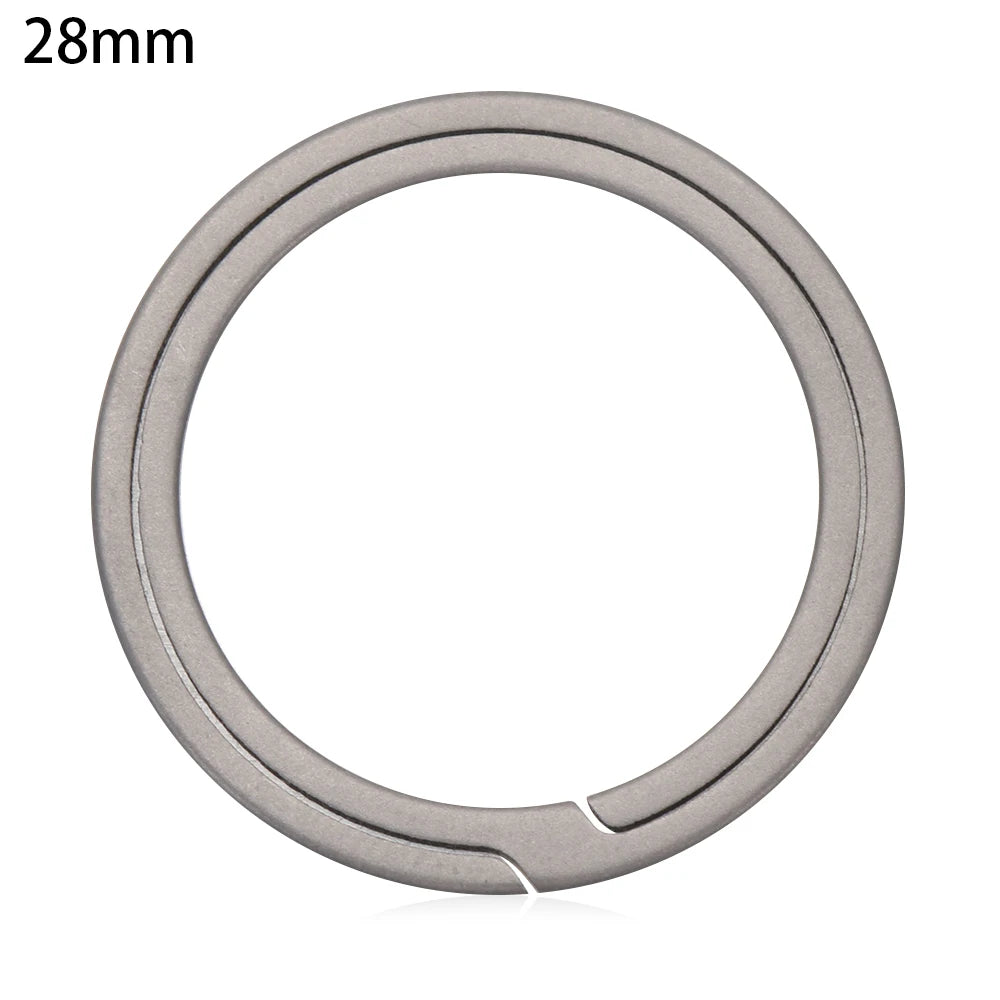 Titanium Keyring