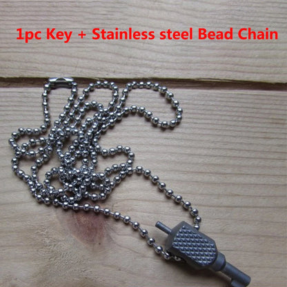 Compact Titanium Handcuff Insurance