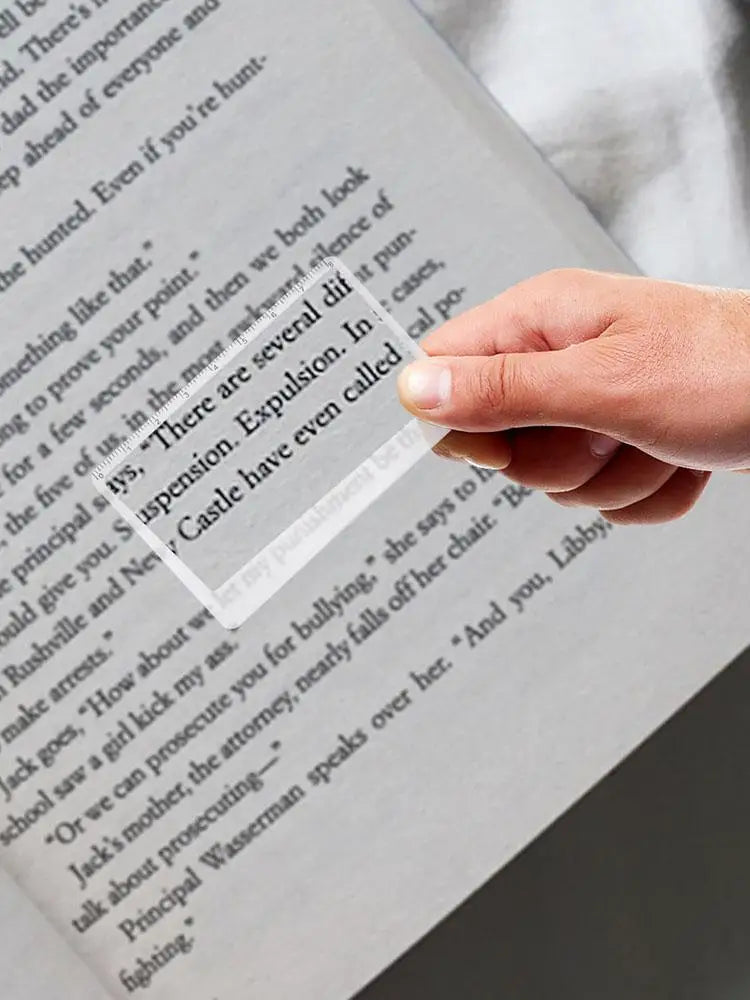 Credit Card Sized Magnifier