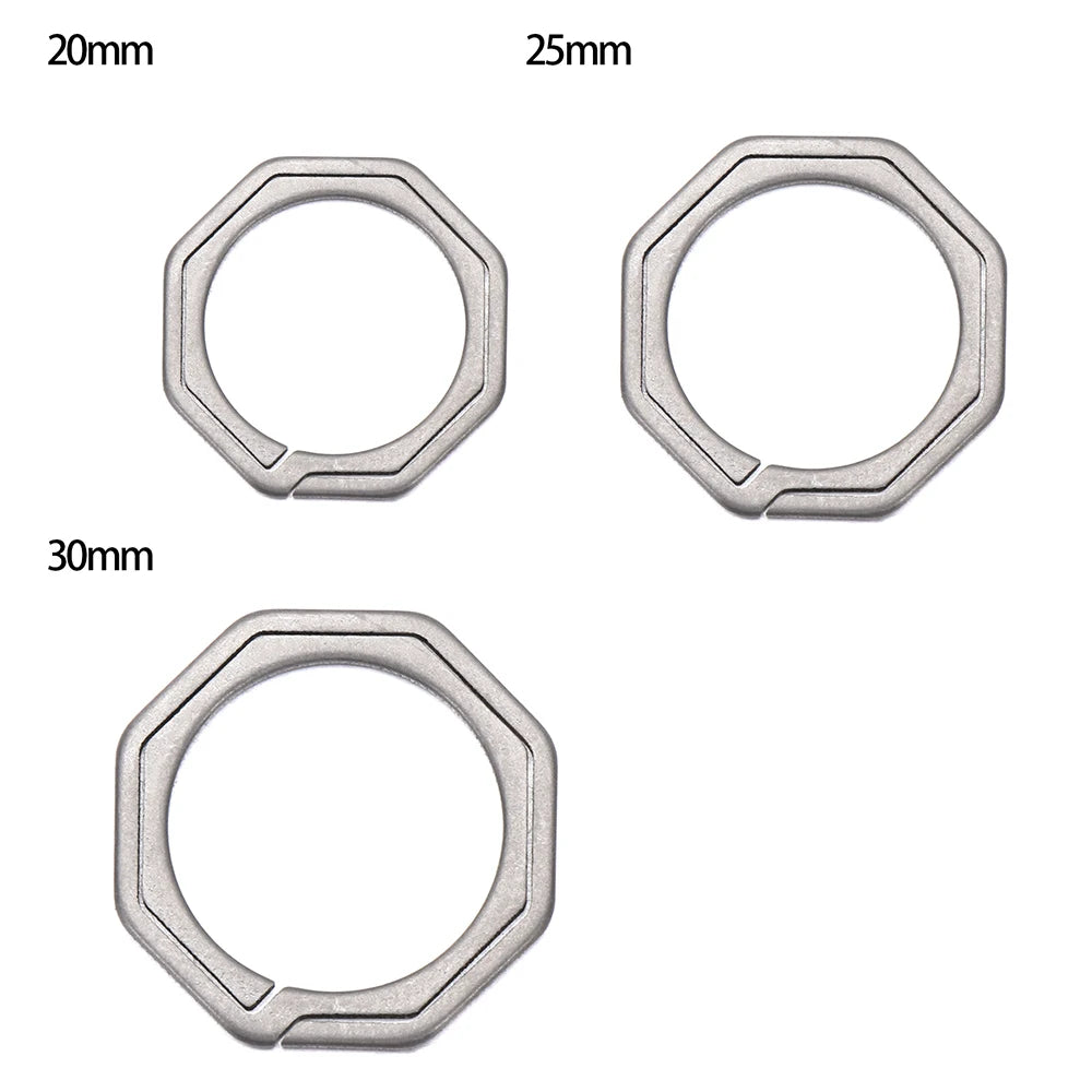Titanium Keyring