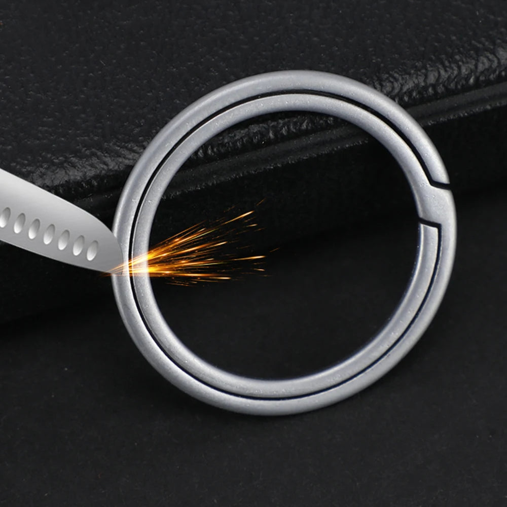 Titanium Keyring