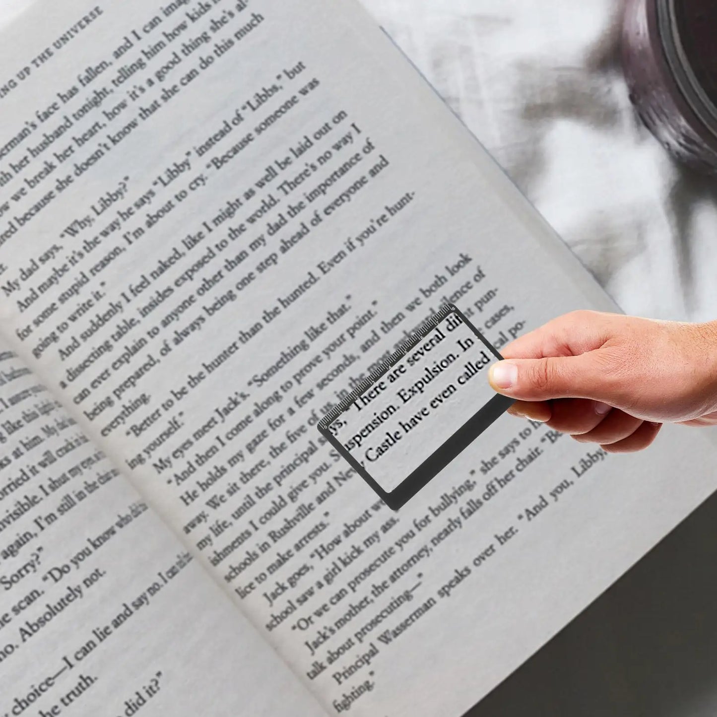 Credit Card Sized Magnifier