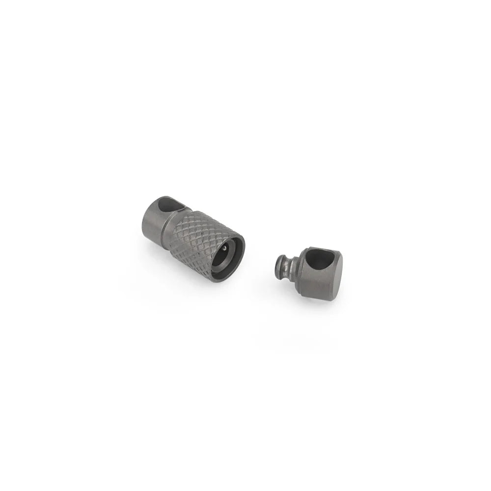 Titanium Quick Release Keychain (no rings)